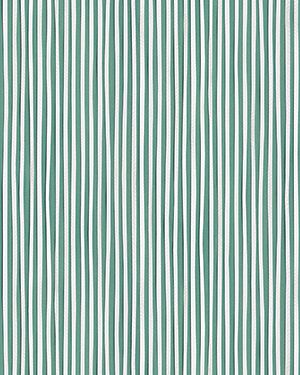 Stripes wallpaper jade