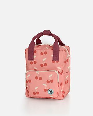 Cherries backpack pink - small