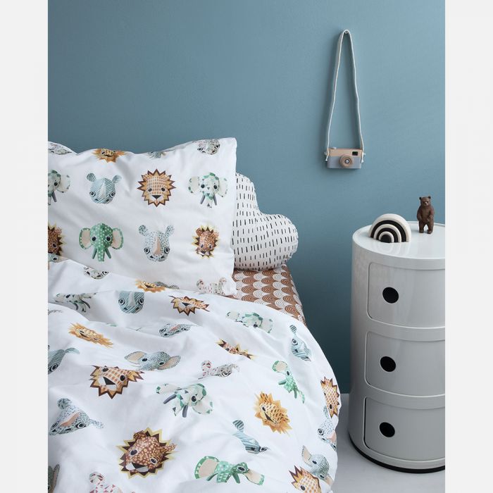 Wild Animals Duvet Cover Cool 120 X 150 Cm